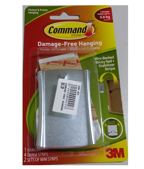 DAMAGE-FREE HANGING 17048 3M