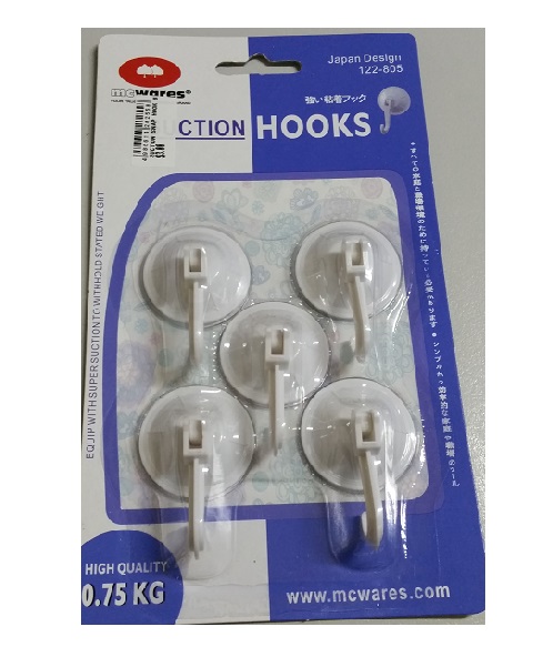 SUCTION SNAP HOOK 805 DOUBLEACE
